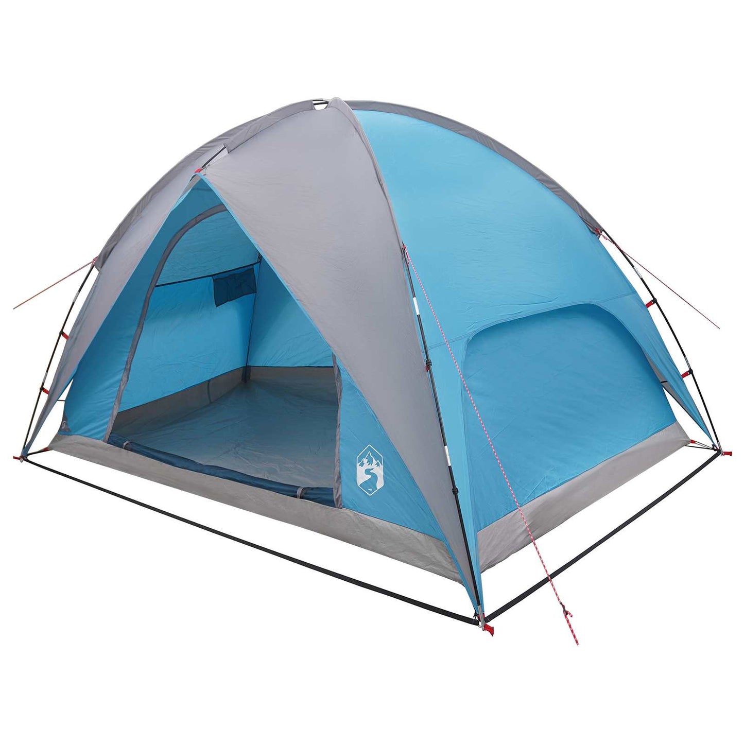 Camping Telt med Regntrekk Vanntett Blå 245 x 245 x 149 cm