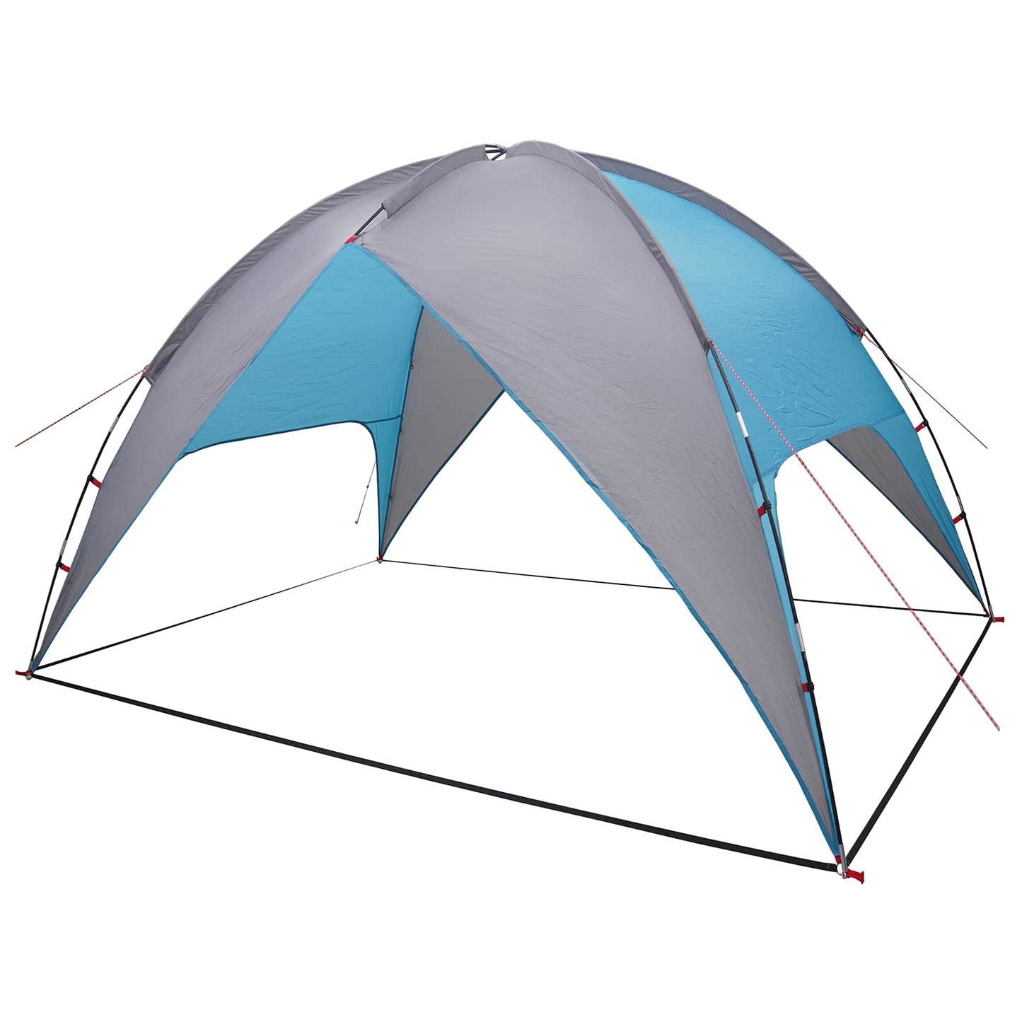 Camping Telt med Regntrekk Vanntett Blå 245 x 245 x 149 cm
