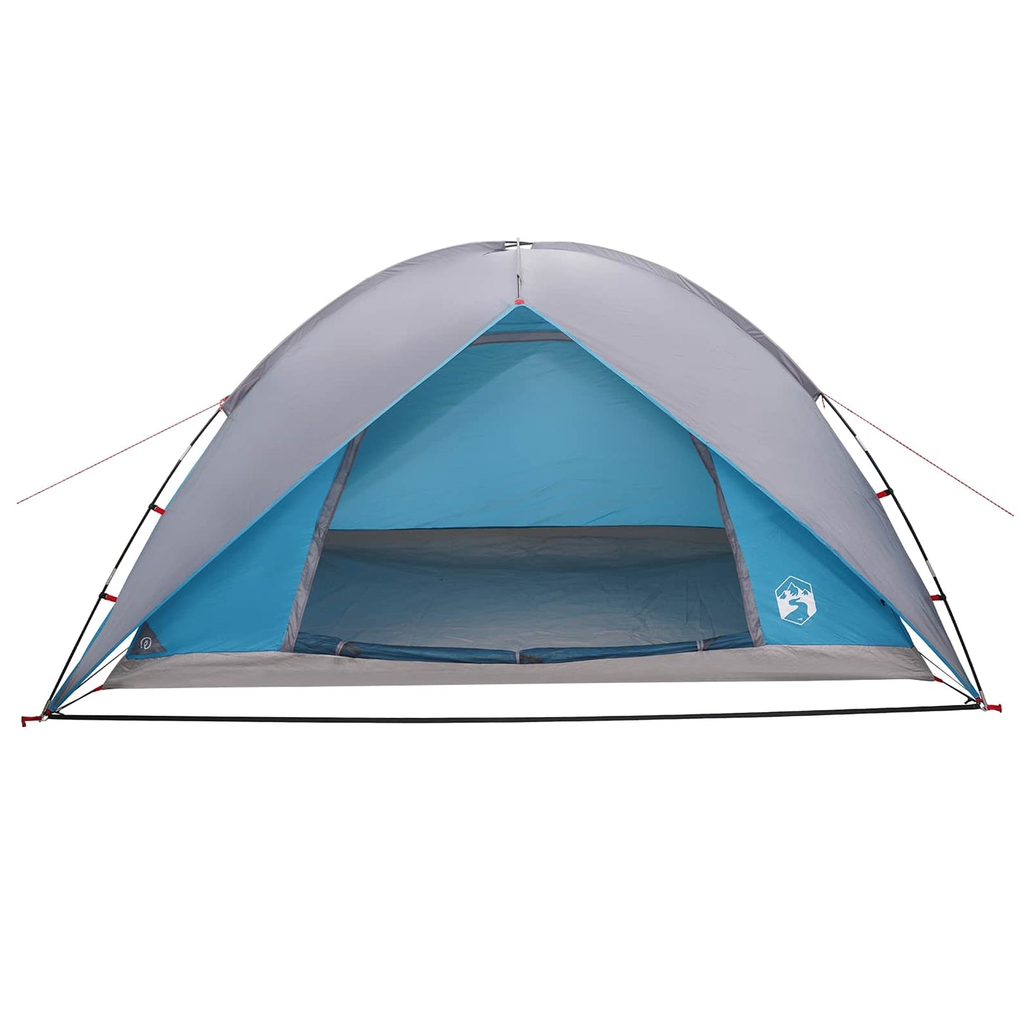 Camping Telt med Regntrekk Vanntett Blå 360 x 245 x 185 cm