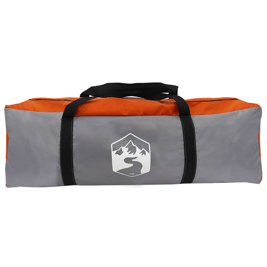 Bil telt Grå og Oransje 239 x 210 x 210 cm Polyester og stål