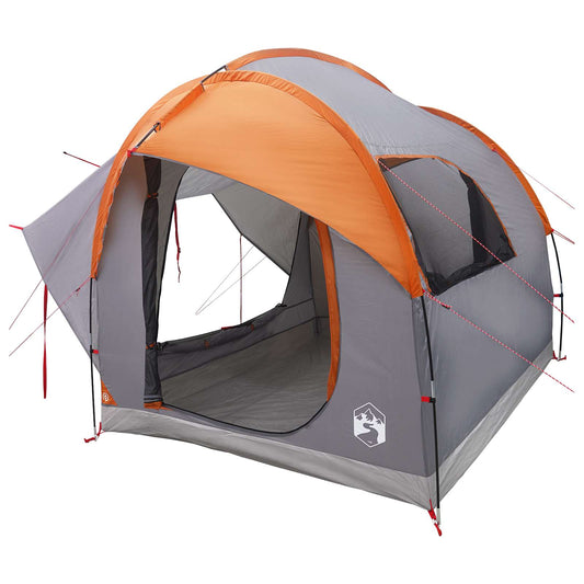 Bil telt Grå og Oransje 239 x 210 x 210 cm Polyester og stål