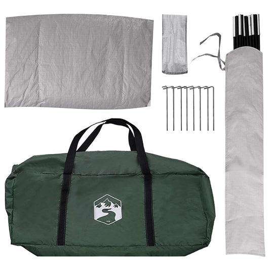 Bil telt Army grønn 239 x 210 x 210 cm Polyester og stål