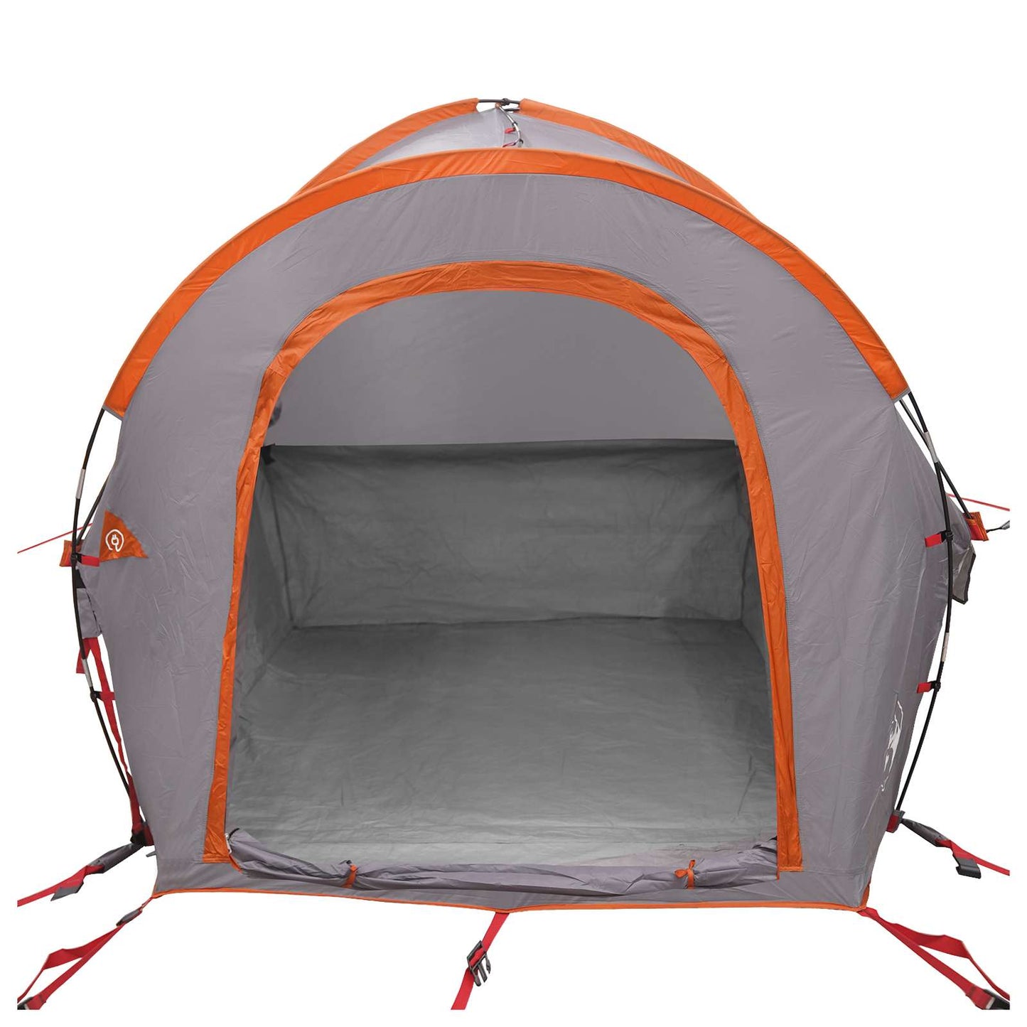 Bil telt Grå og Oransje 200 x 170 x 170 cm Polyester og stål
