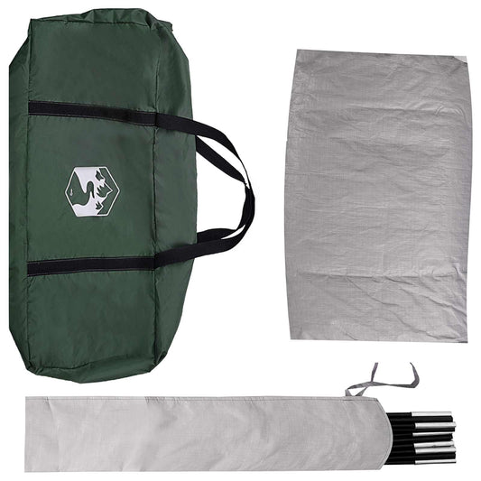 Bil telt Army grønn 200 x 170 x 170 cm Polyester og stål