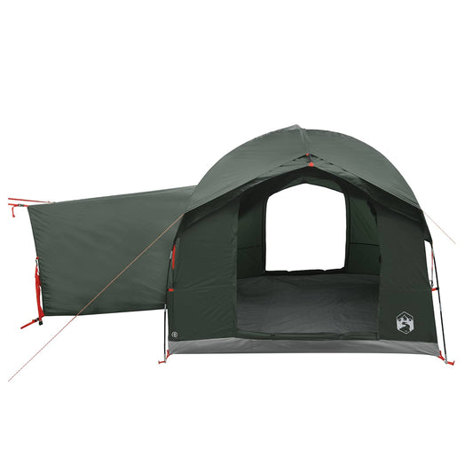 Baksetetelt med regntak Vanntett Army grønn 250 x 250 x 220 cm
