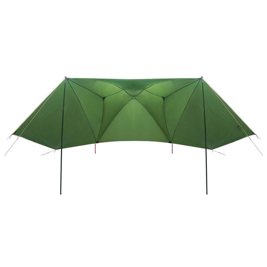 Bil telt med tak Grønn 350 x 250 cm Polyester og stål