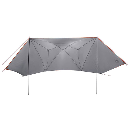Bil telt med tak Grå og Oransje 350 x 250 cm Polyester og stål