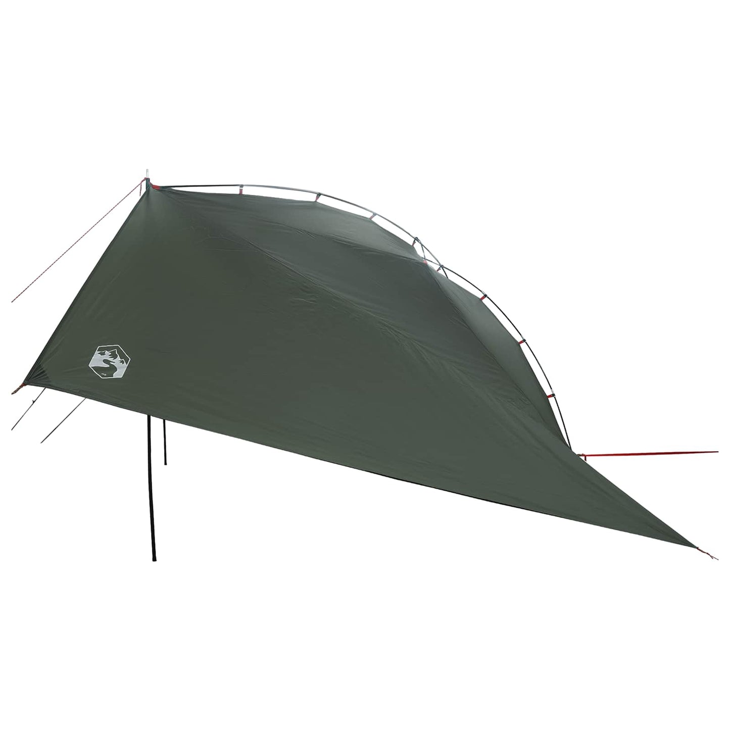 Bil telt med tak Army grønn 350 x 250 cm Polyester og stål