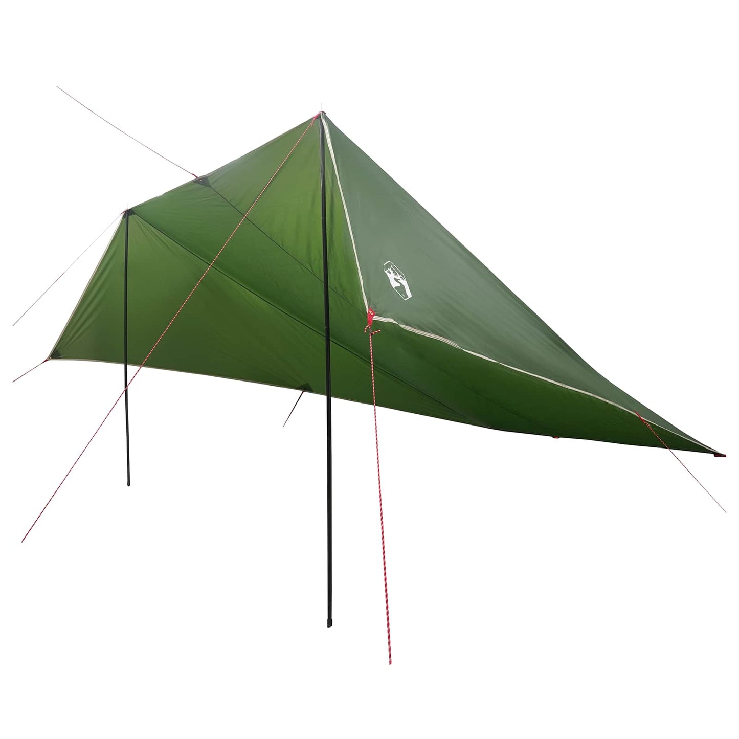 Bilmarkise med tak Grønn 518 x 580 x 215 cm Polyester og stål
