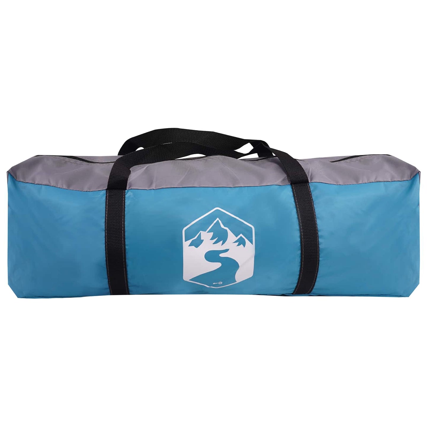 Bilmarkise med tak Blå 518 x 580 x 215 cm Polyester og stål