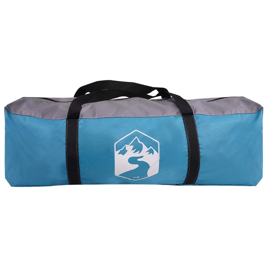 Bilmarkise med tak Blå 518 x 580 x 215 cm Polyester og stål