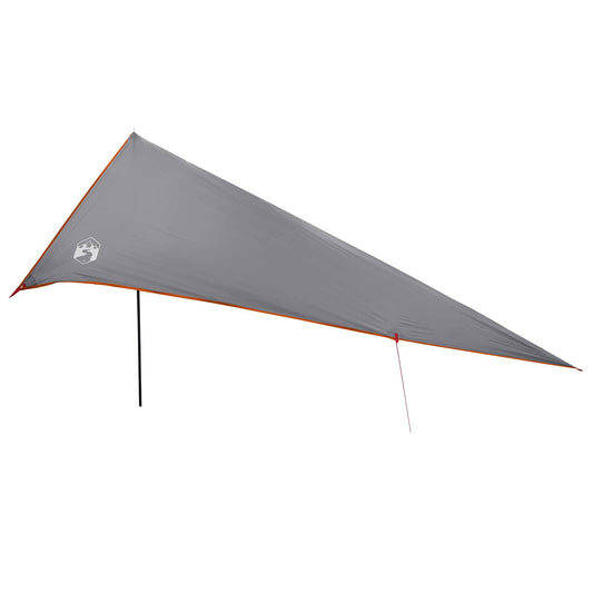 Bilmarkise Grå og Oransje 518 x 580 x 215 cm Polyester og stål