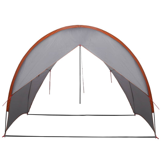 Bakluke Markise Vanntett Grå og Oransje 405 x 280 x 220 cm