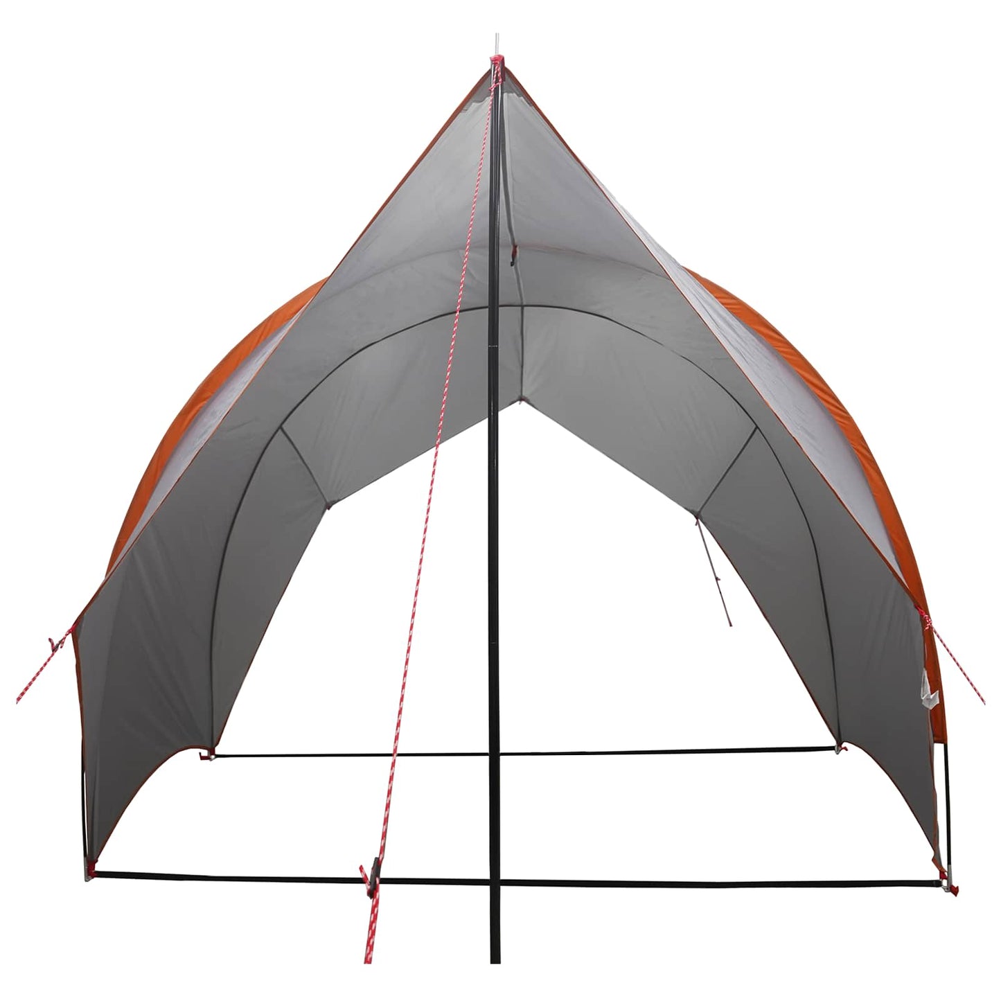 Bakluke Markise Vanntett Grå og Oransje 405 x 280 x 220 cm