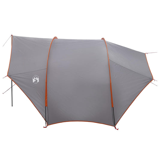 Bakluke Markise Vanntett Grå og Oransje 405 x 280 x 220 cm