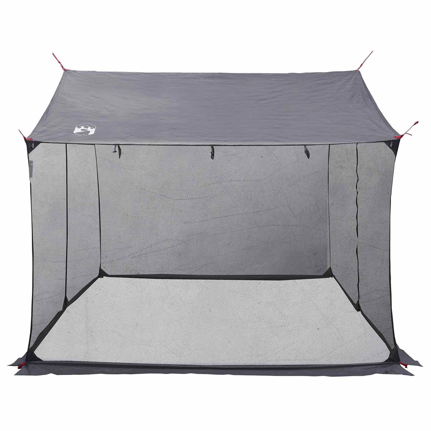 Camping tarp med nettingvegger Grå og Oransje