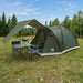 Hyttetelt med tak Army grønn 4 personer Polyester og stål