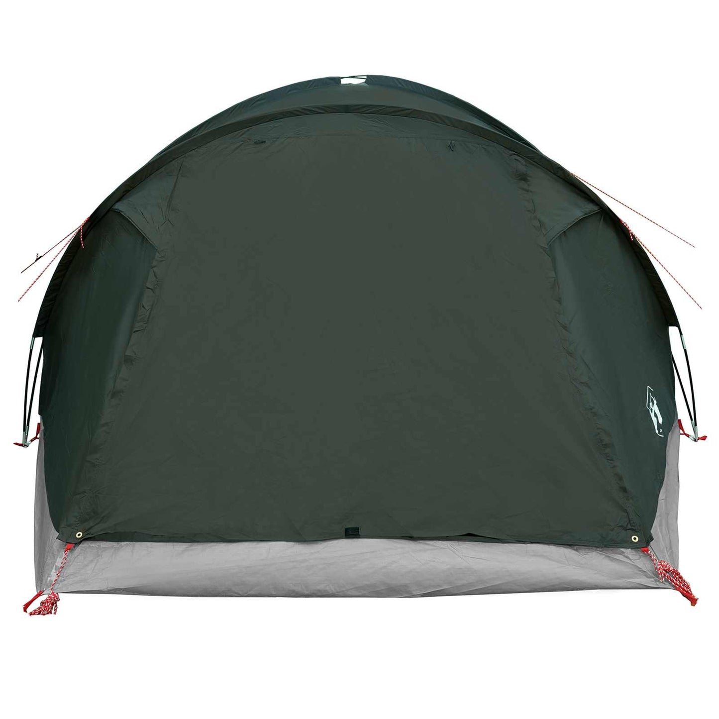 Hyttetelt med tak Army grønn 6 personer Polyester og stål