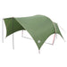 Camping tarp vanntett Grønn 550 x 400 x 230 cm
