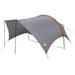 Camping tarp vanntett Grå og Oransje 550 x 400 x 230 cm