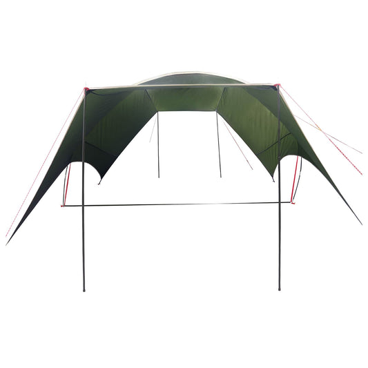 Camping tarp vanntett Army grønn 550 x 400 x 230 cm