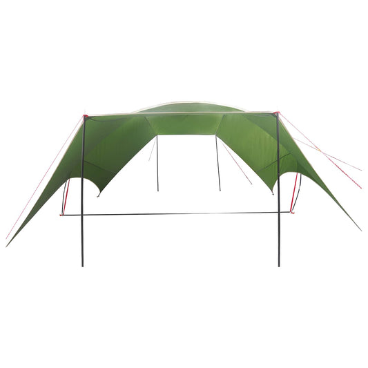 Camping tarp vanntett Grønn 690 x 580 x 255 cm
