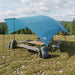 Camping tarp vanntett Blå 695 x 580 x 200 cm
