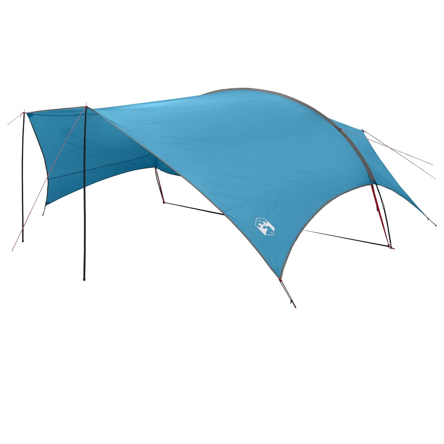 Camping tarp vanntett Blå 695 x 580 x 200 cm