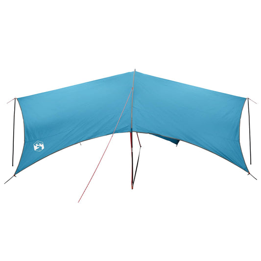Camping tarp vanntett Blå 695 x 580 x 200 cm