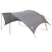 Camping tarp vanntett Grå og Oransje 695 x 580 x 200 cm