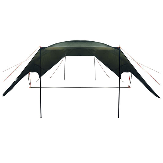 Camping tarp vanntett Army grønn 695 x 580 x 200 cm