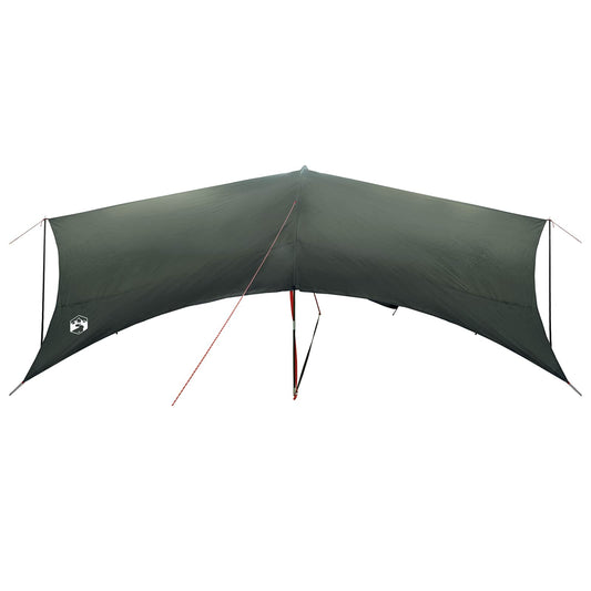 Camping tarp vanntett Army grønn 695 x 580 x 200 cm