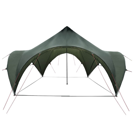 Partytelt Army grønn 400 x 400 x 320 cm Polyester og stål
