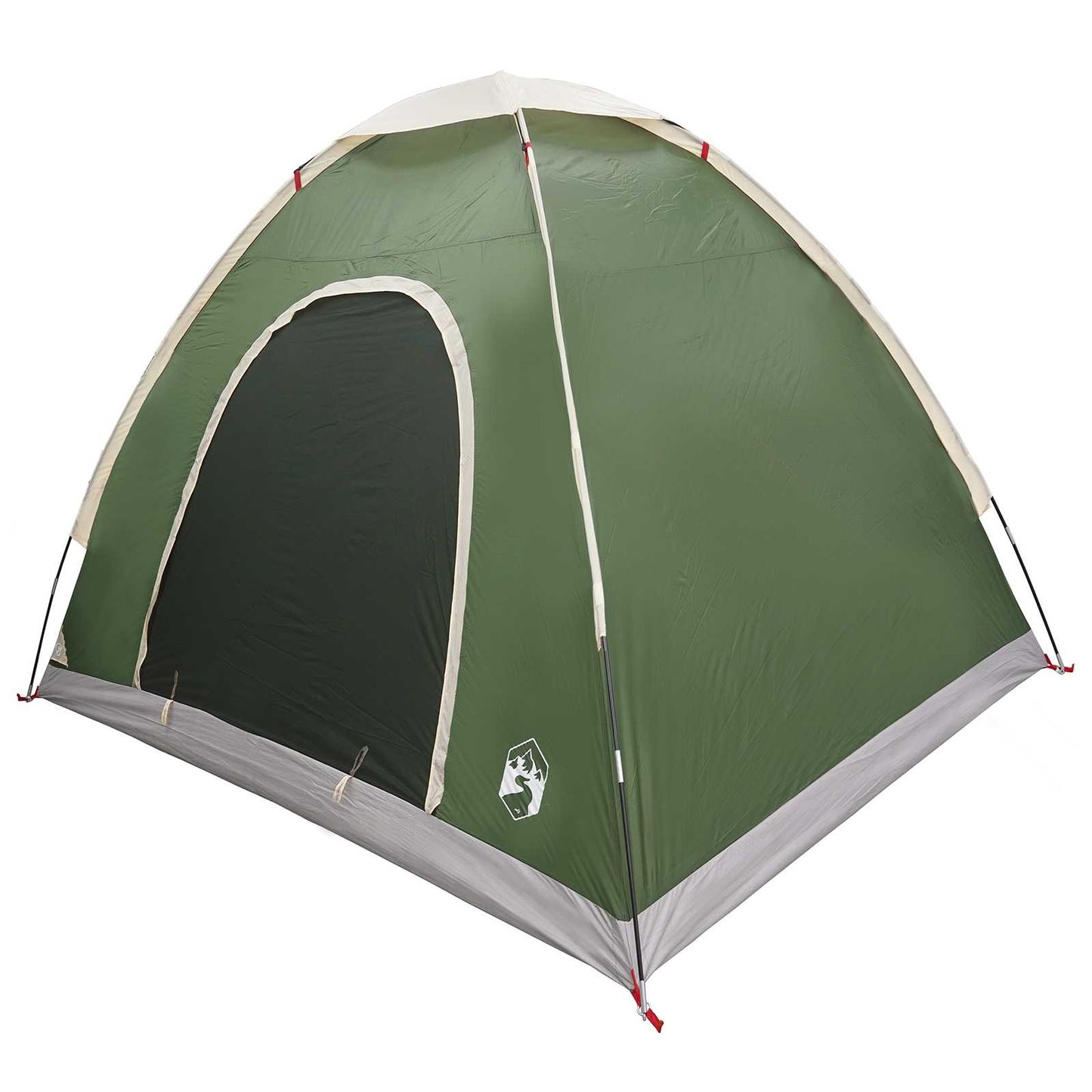 Camping Telt med tak med luftventil Grønn 190 x 140 x 105 cm