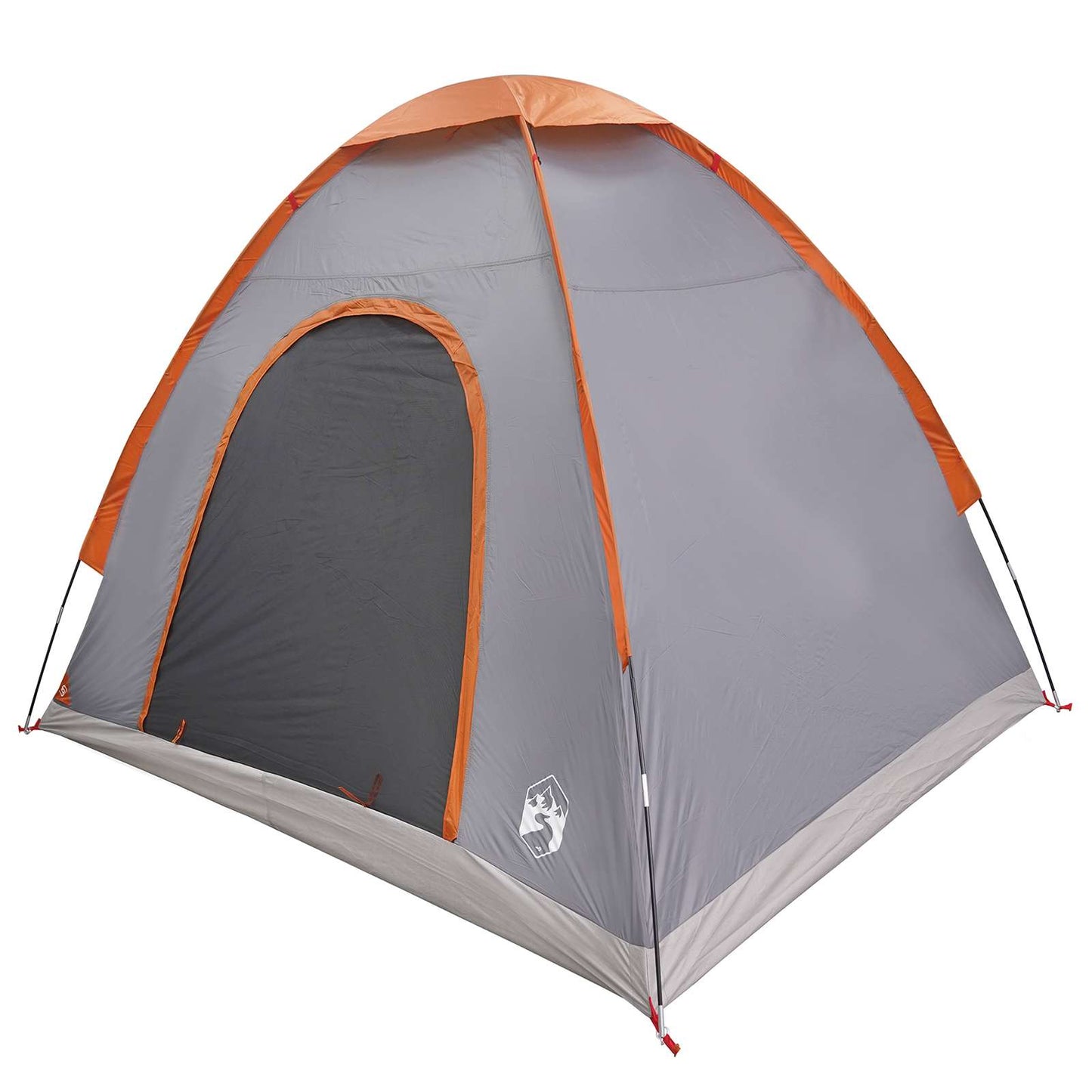Camping Telt med tak Grå og Oransje 190 x 140 x 105 cm