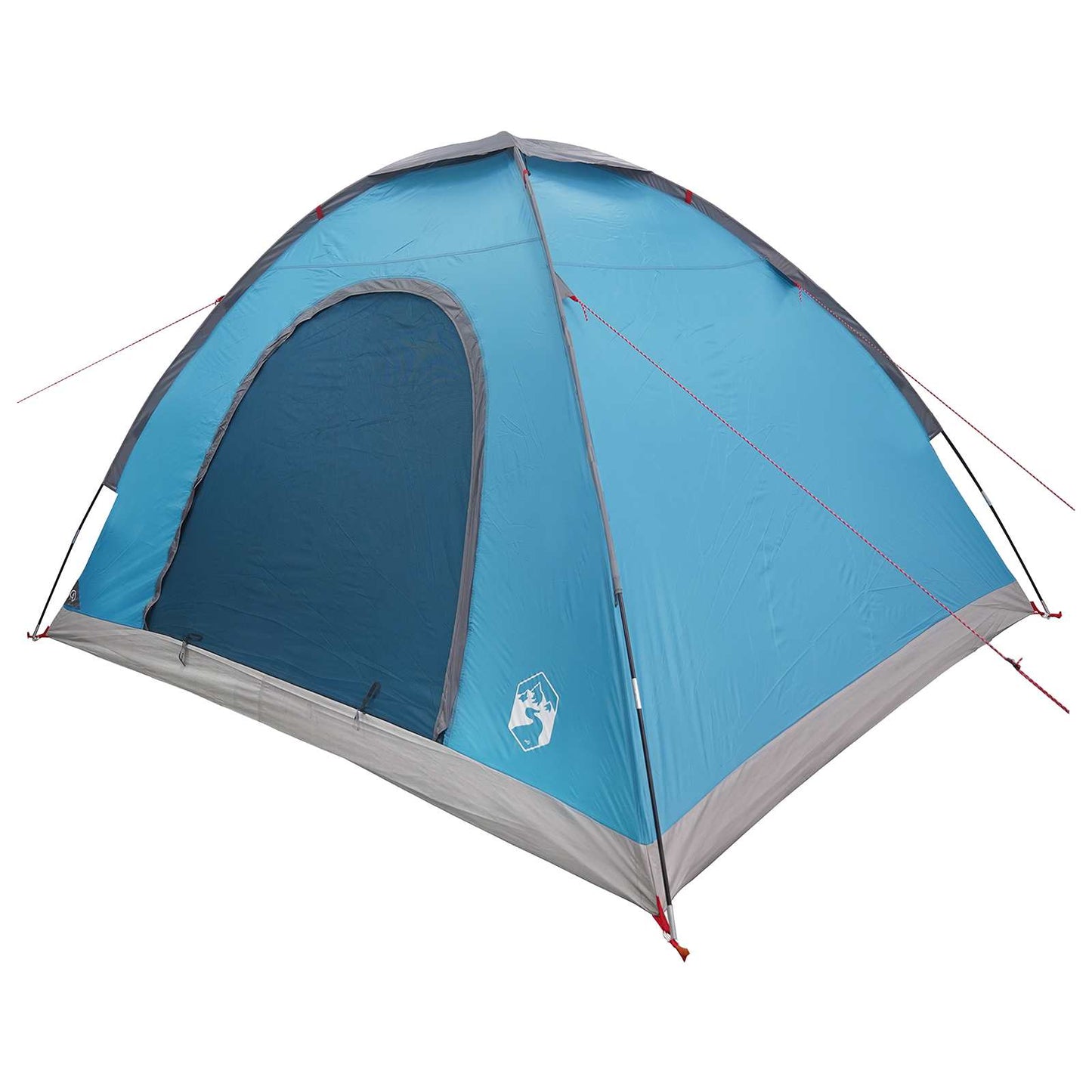 Camping Telt med tak med luftventil Blå 275 x 215 x 125 cm