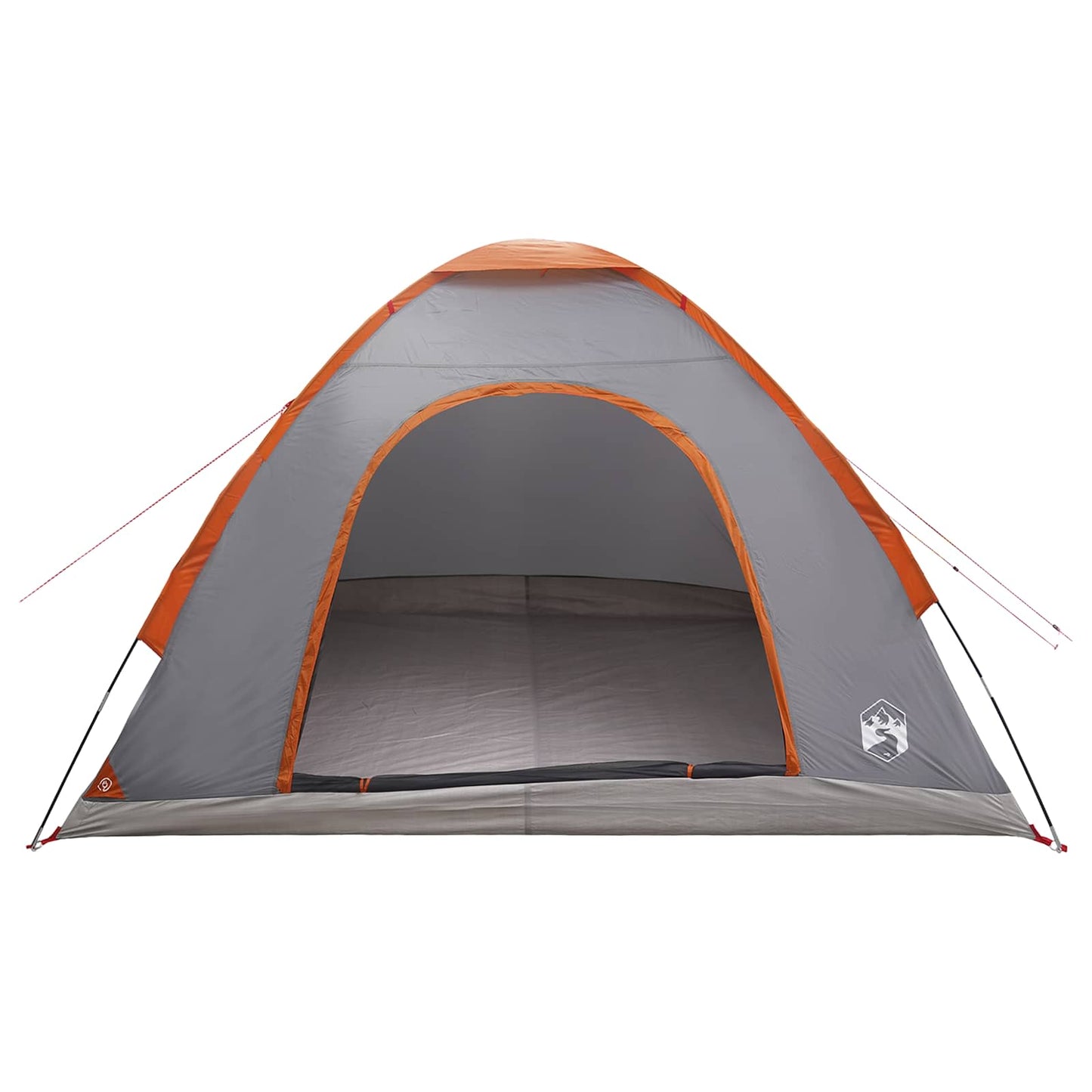 Camping Telt med tak Grå og Oransje 275 x 215 x 125 cm
