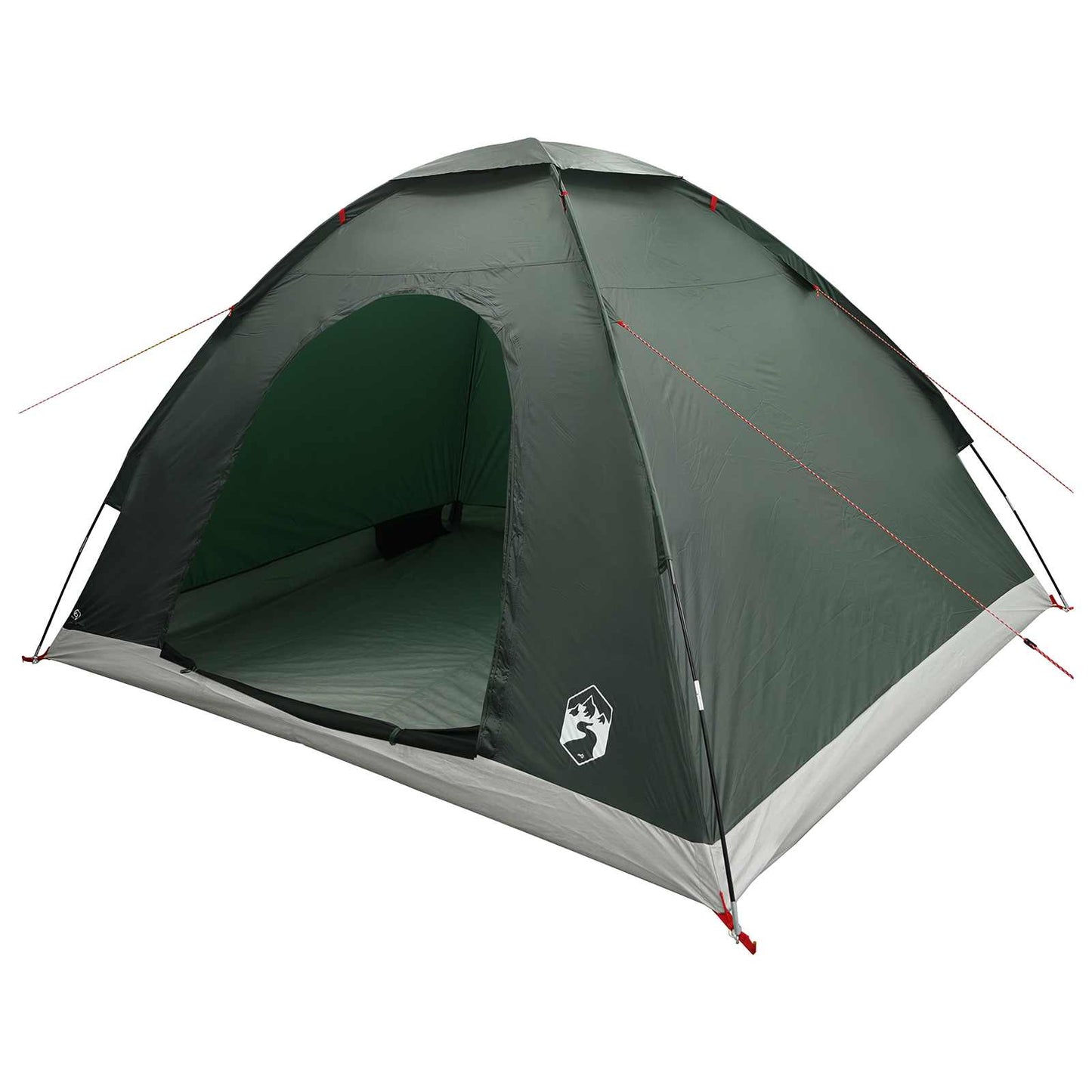 Camping Telt med tak Army grønn 275 x 215 x 125 cm