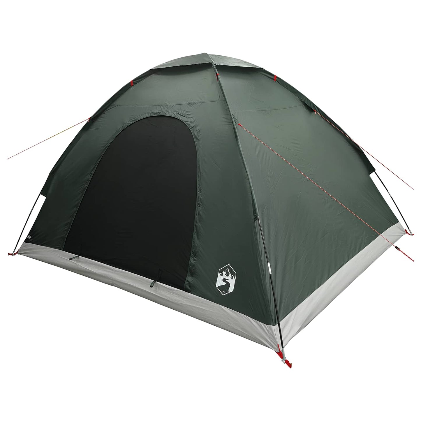 Camping Telt med tak Army grønn 275 x 215 x 125 cm