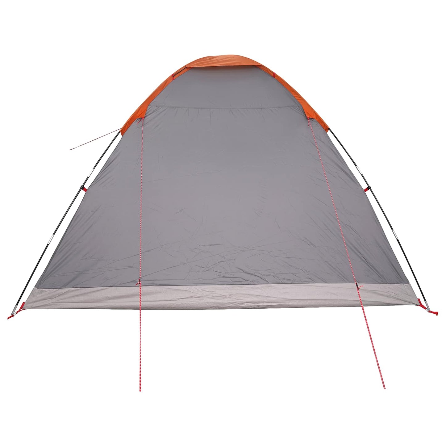 Camping Telt med tak Grå og Oransje 335 x 275 x 180 cm