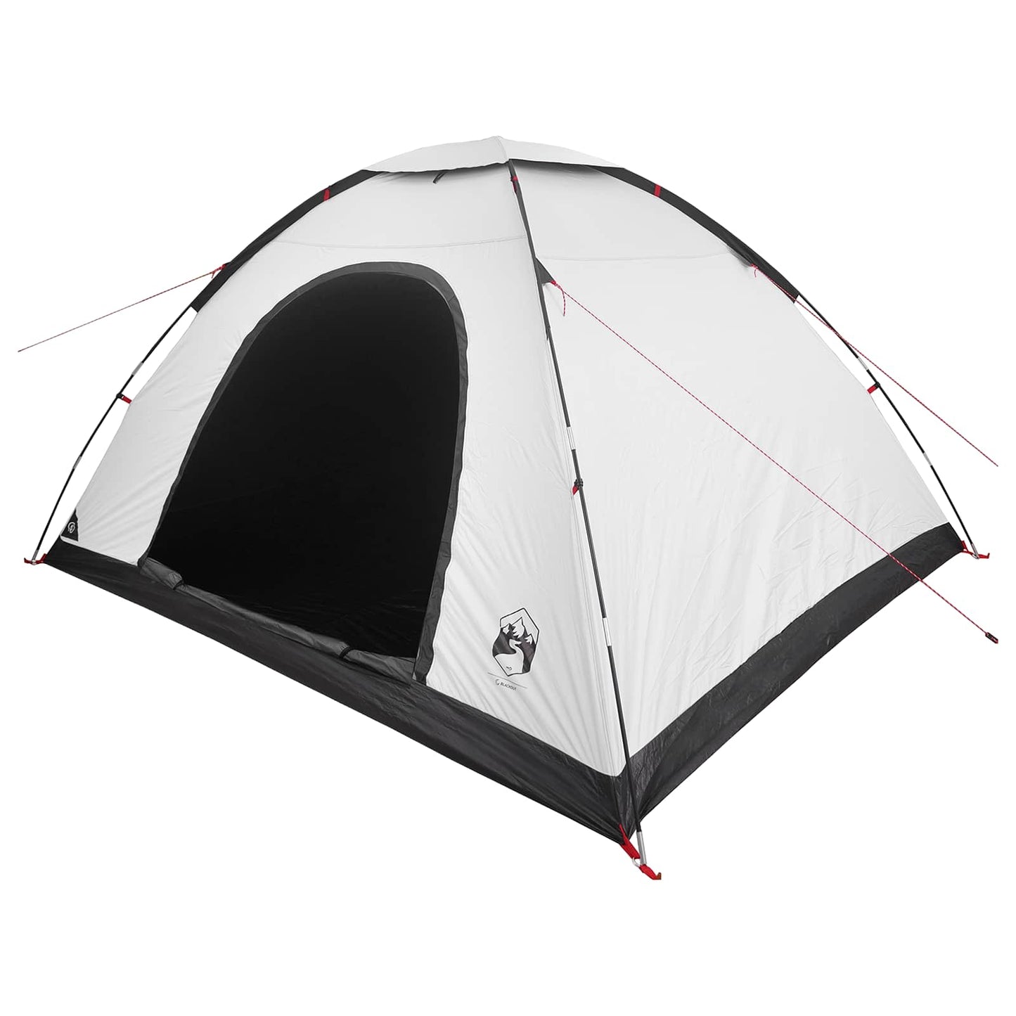 Camping Telt med tak Hvit Blackout 335 x 275 x 180 cm