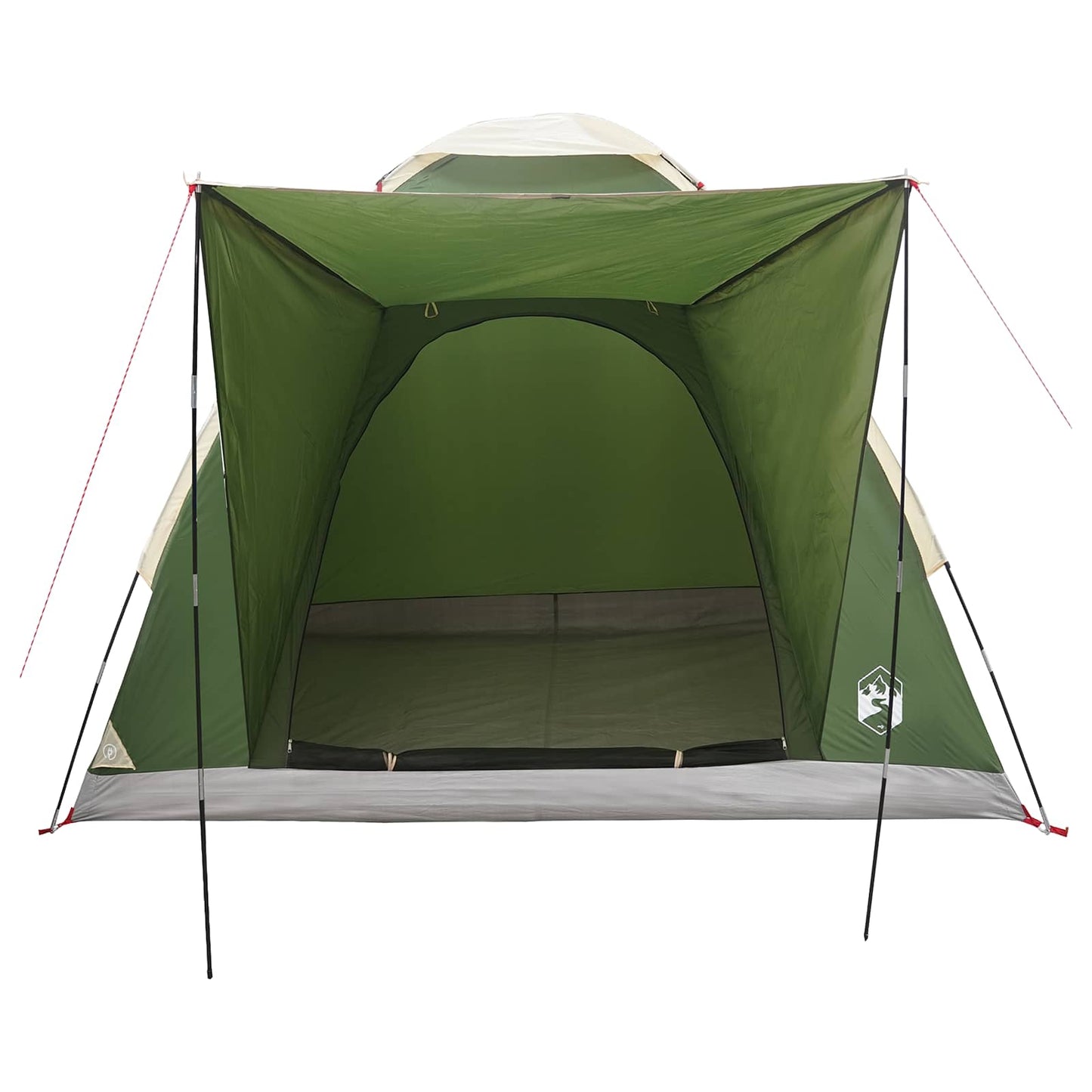 Camping Telt med tak Grønn 2-personers Polyester og stål