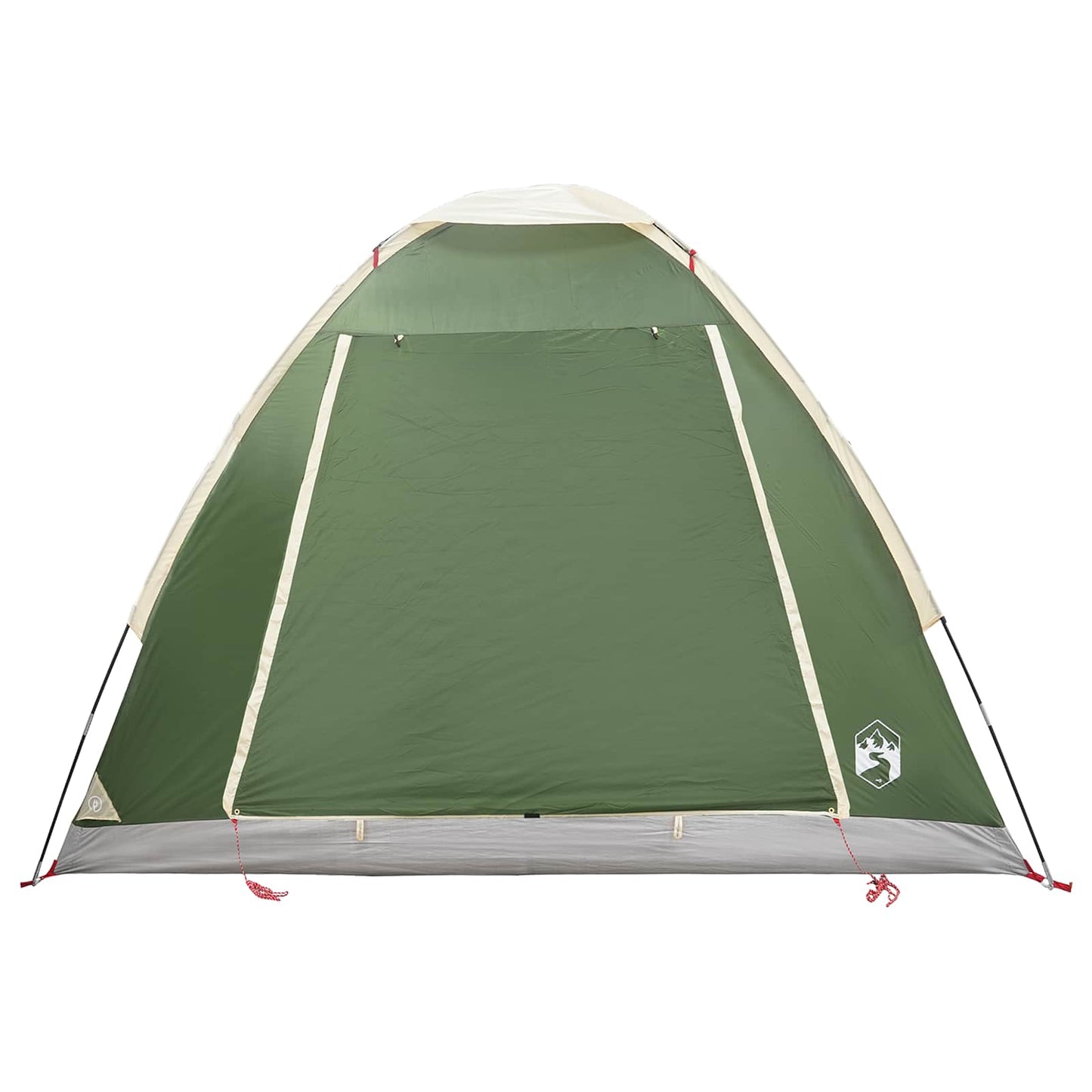 Camping Telt med tak Grønn 2-personers Polyester og stål