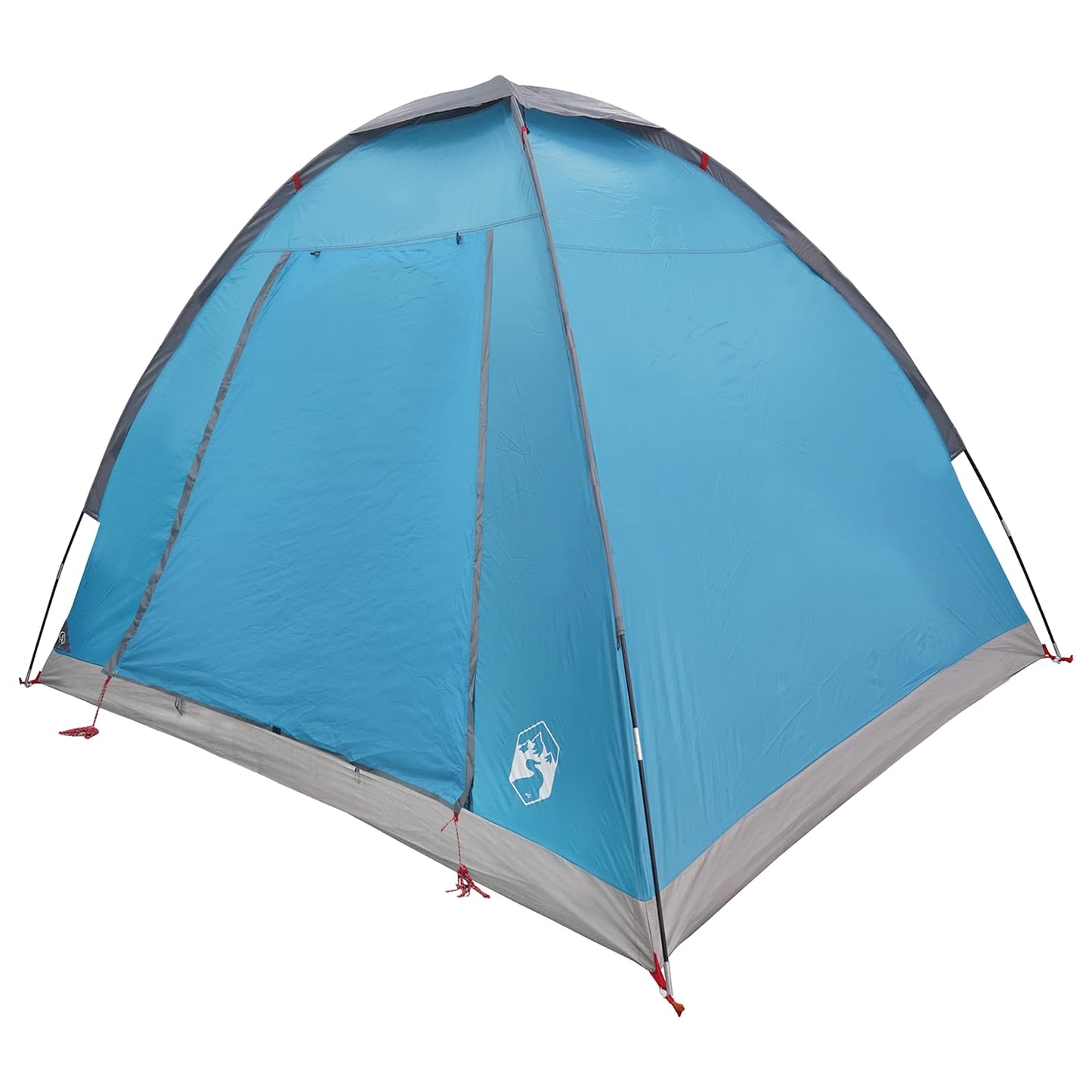 Camping Telt med tak Blå 2-personers Polyester og stål