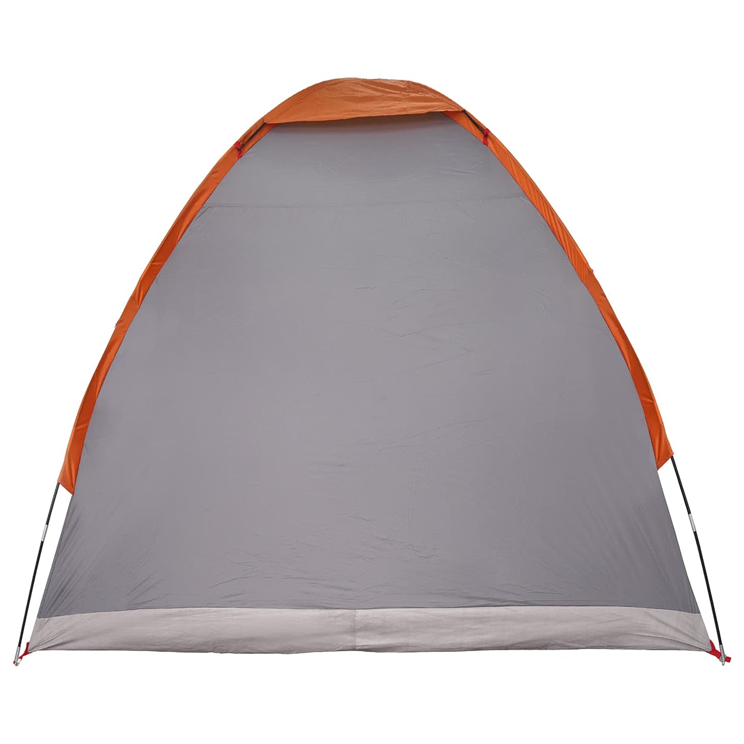 Camping Telt Grå og Oransje 2-personers Polyester og stål