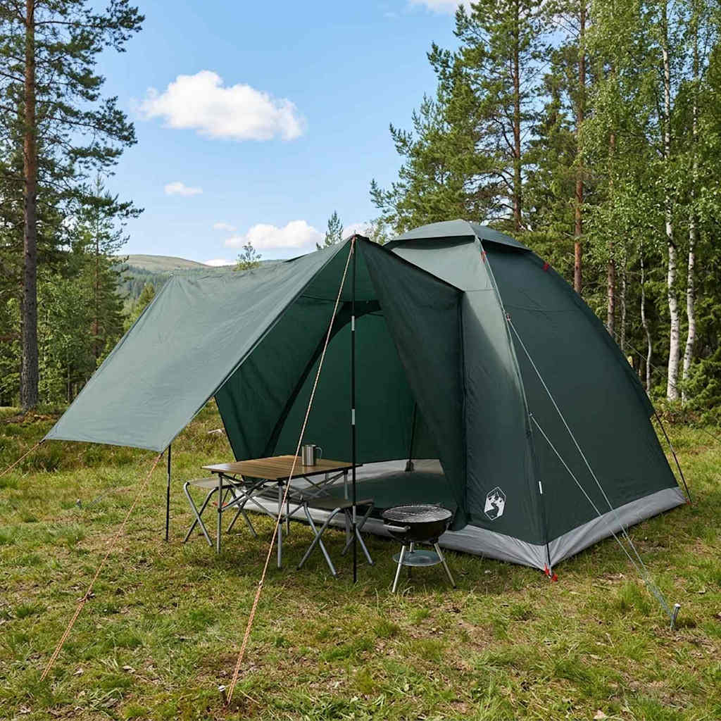 Camping Telt Army grønn 190 x 140 x 105 cm Polyester og stål