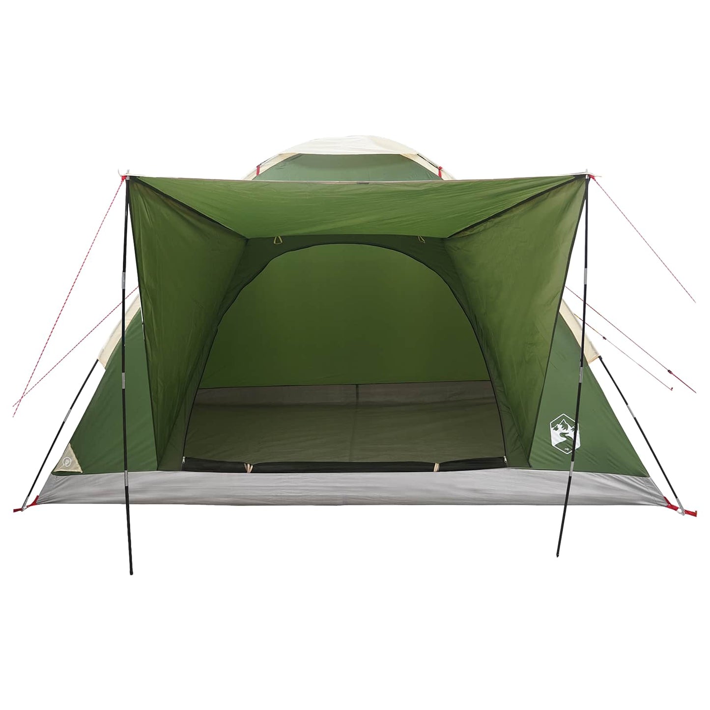 Camping Telt med tak Grønn 4 personer Polyester og stål