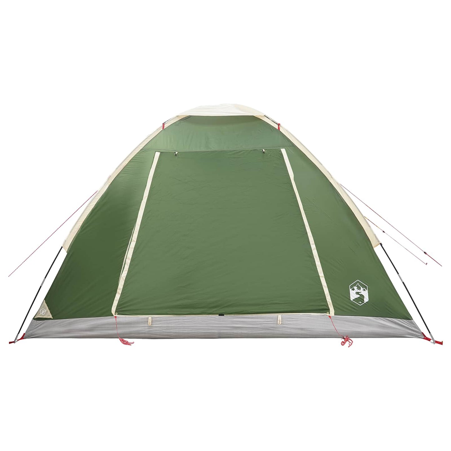 Camping Telt med tak Grønn 4 personer Polyester og stål
