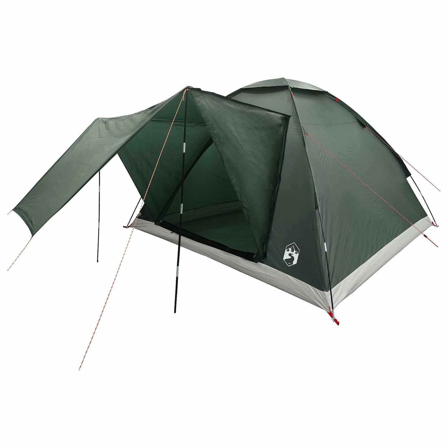 Camping Telt Army grønn 275 x 215 x 125 cm Polyester og stål