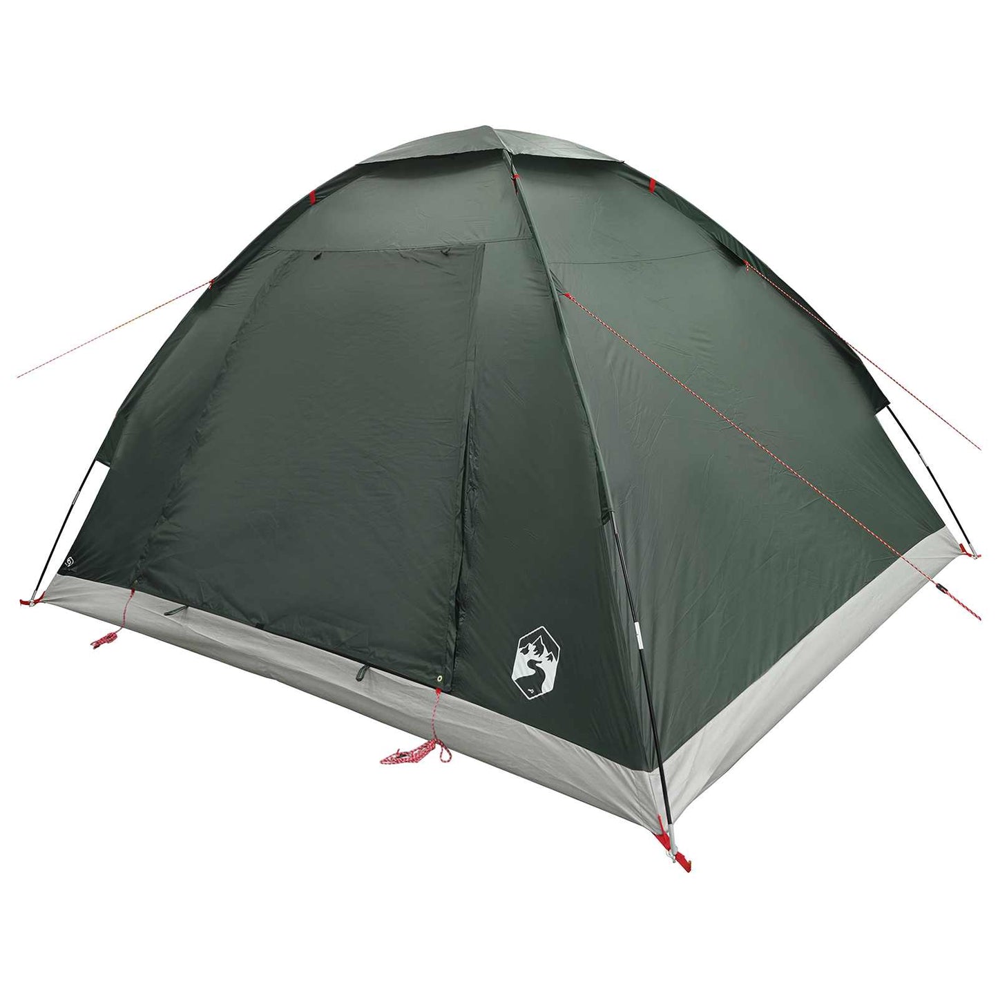 Camping Telt Army grønn 275 x 215 x 125 cm Polyester og stål